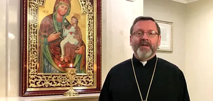 Arhiepiscopul Major al Bisericii Greco-Catolice din Ucraina: Erau oameni infiltraţi, un grup care pregătea un asalt asupra catedrale Foto: Catholoca.ro