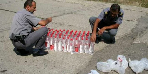 alcool confiscat de politia de frontiera mehedinti