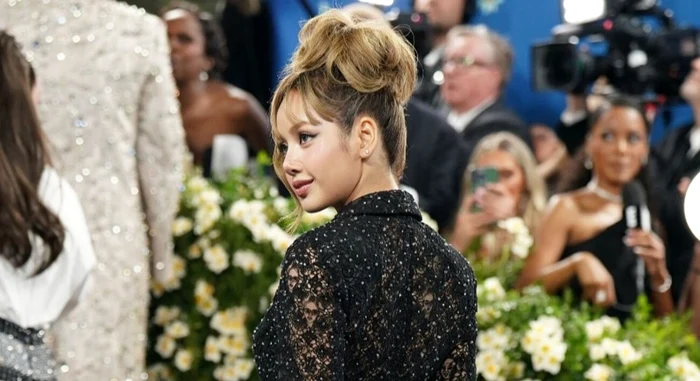 Lisa, criticată pentru alegerea ținutei la Met Gala 2025 / foto: Profimedia