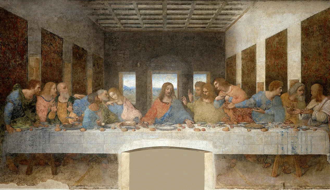 Capodopera lui da Vinci, Cina cea de Taină FOTO: Wilipedia