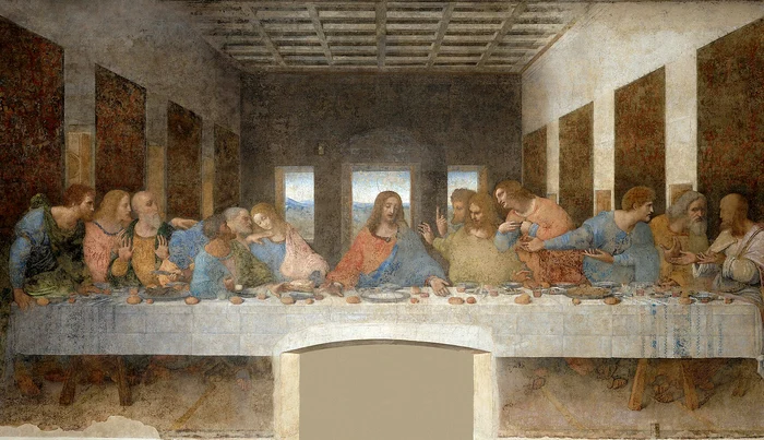 Capodopera lui da Vinci, Cina cea de Taină FOTO: Wilipedia