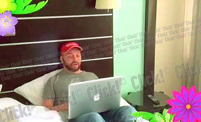 Paula și Ovi s-au filmat fiecare pentru fani, în camera de hotel, în prima zi de ședere în Copenhaga