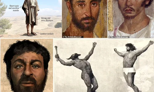Cum cred experții că ar fi arătat Iisus în realitate Colaj MailOnline