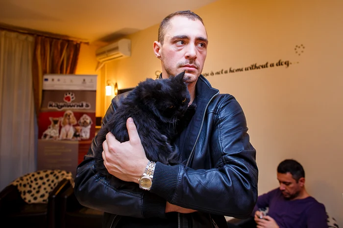 Vladimir Drăghia și Marcel, pisoiul actorului