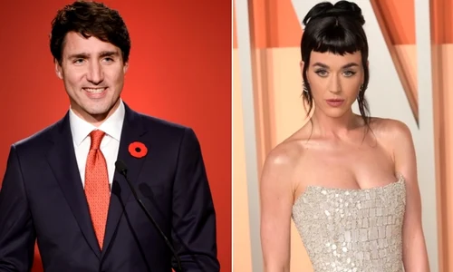 Justin Trudeau, Katy Perry, foto Shutterstock jpg