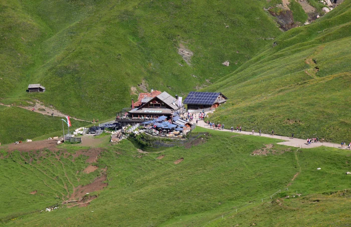 Refugiul Friedrich August din Dolomiti FOTO Shutterstock 