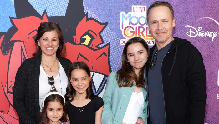 Actorul Chad Lowe alături de familie