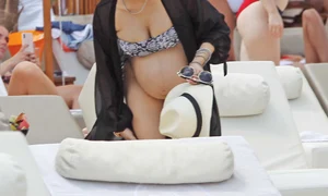 Fiica lui Adi Minune a fost o gravidă superbă jpeg