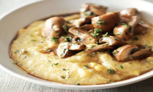 NOV 8 Creamy Herbed Polenta with Mushrooms jpeg