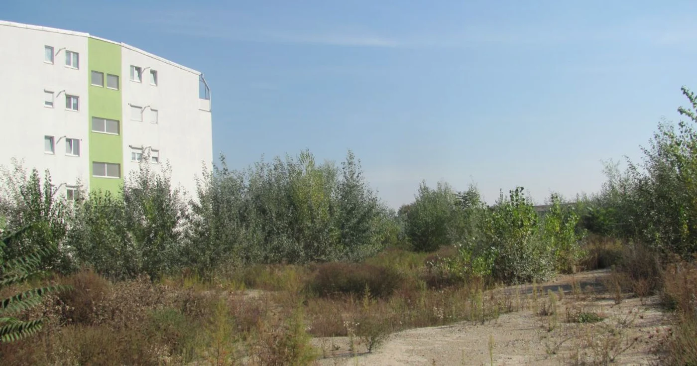 Terenul viran de pe strada Corvinilor este scos la vânzare
