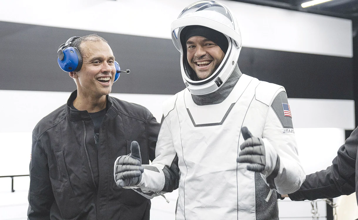 Jared Isaacman a participat la misiunea SpaceX din septembrie 2021. Foto: profimedia