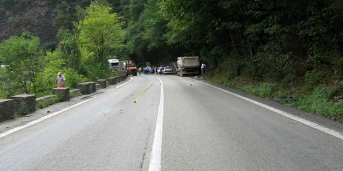 Valea Oltului, locul unde s-a produs coliziunea dintre cele doua autotrenuri