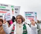 Medicii de familie au protestat în faţa Guvernului. FOTO Inquam Photos