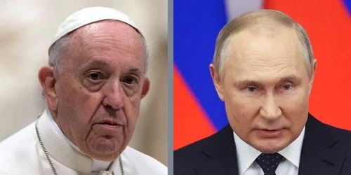 Papa Francisc şi Vladimir Putin