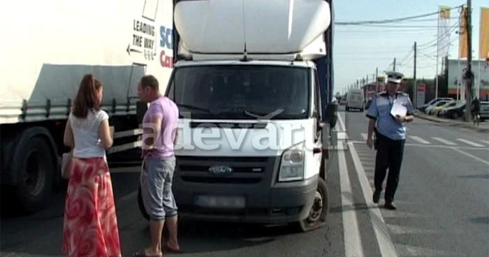 Accidentul s-a produs în jurul orei 8 dimineaţa