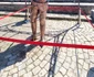 Cavalerul de pe Turnul Buzdugan a revenit la Castelul Corvinilor (foto: Primăria Hunedoara)