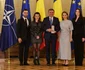 Familia lu Gheorghe Hagi la Palatul Cotroceni, foto Facebook jpg