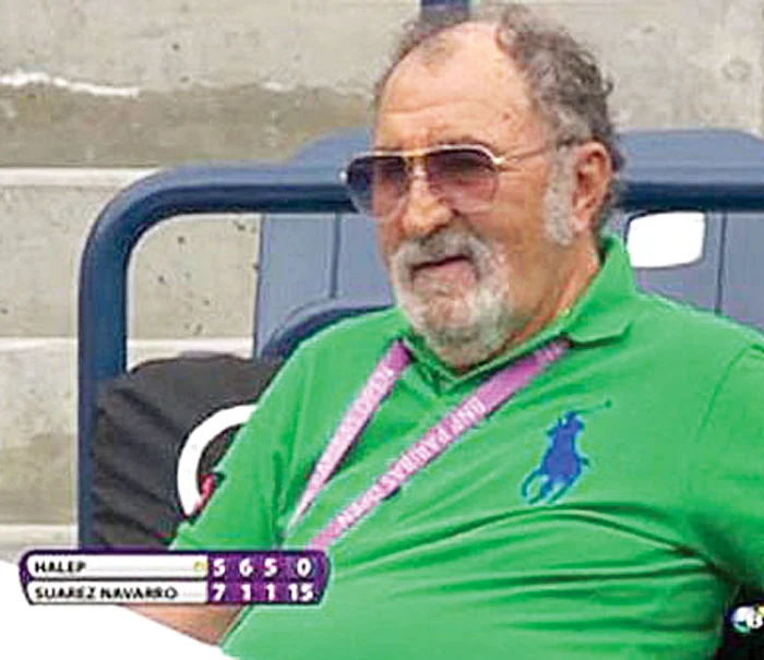 Ion Ţiriac a privit din tribună toate meciurile Simonei de la Indian Wells