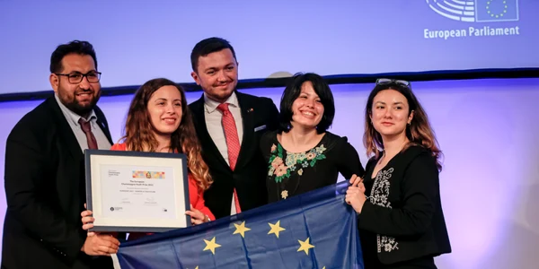 premiul charlemagne echipa europuls romania foto europuls