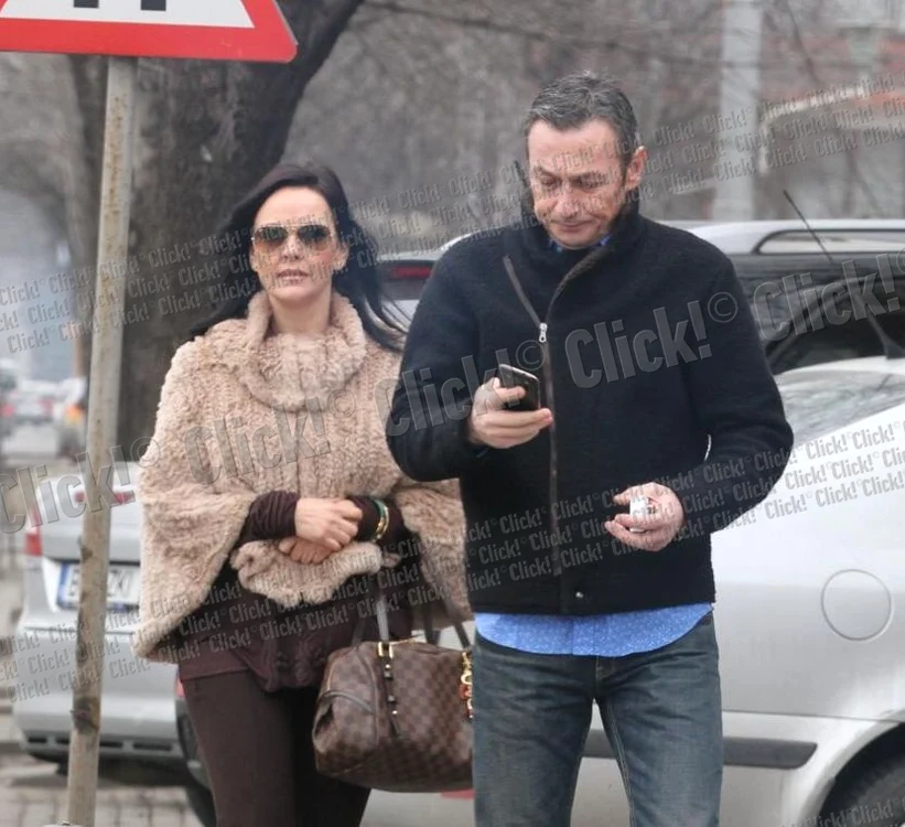 Manuela Fedorca şi noul bărbat din viaţa ei. (Foto: Click!)