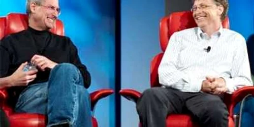 Gates şi Jobs s-au atacat adeseori, dar în ultima parte a vieţii lui Steve, cei doi au devenit apropiaţi