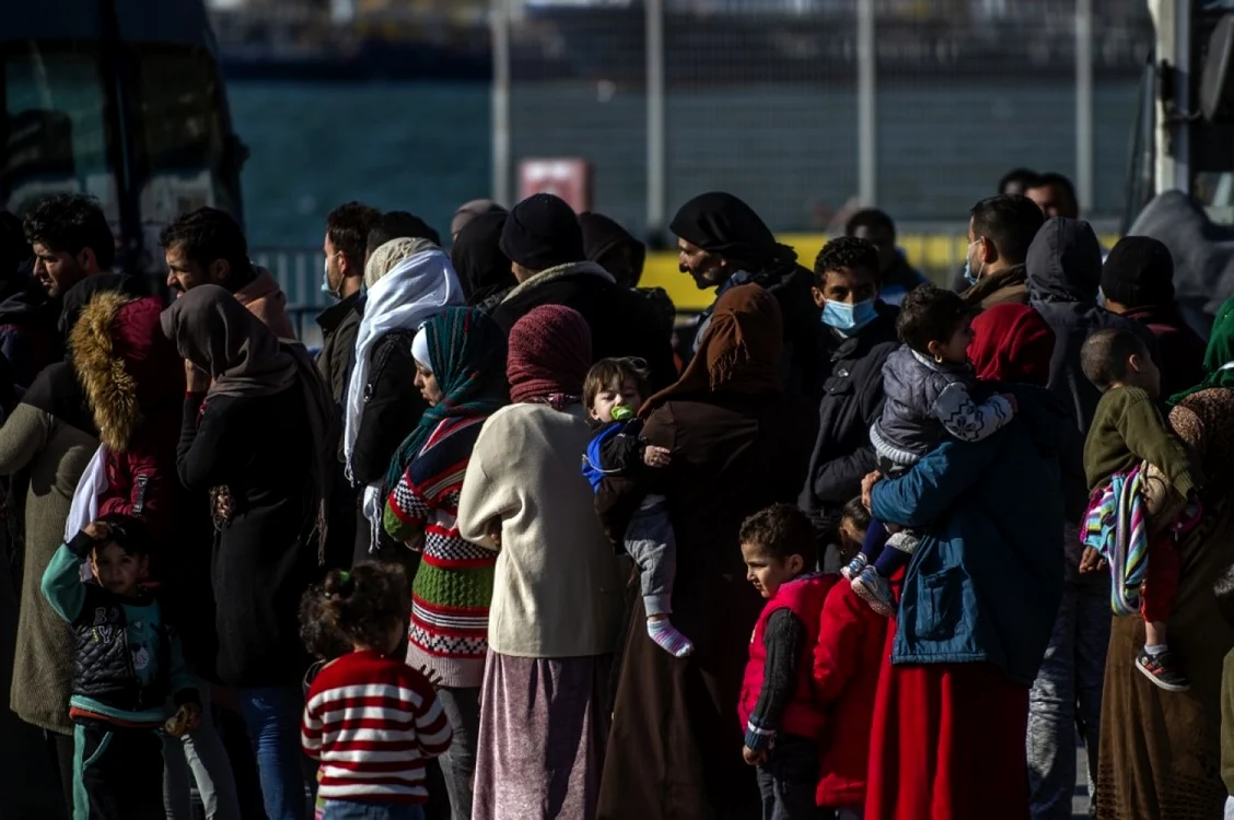 Migranţi la granita dintre Grecia şi Turcia