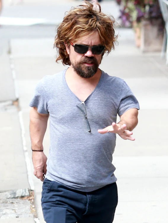 Peter Dinklage & Family Go For A Stroll In New York jpeg
