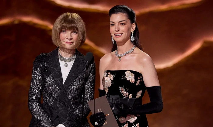 Anna Wintour și Anne Hathaway la Oscar 2026   profimedia 1083386272 jpg