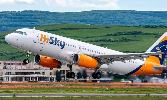 avion companie HiSky jpg