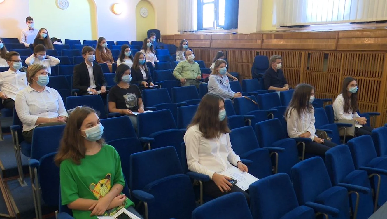 La festivitate a fost respectată distanţarea socială