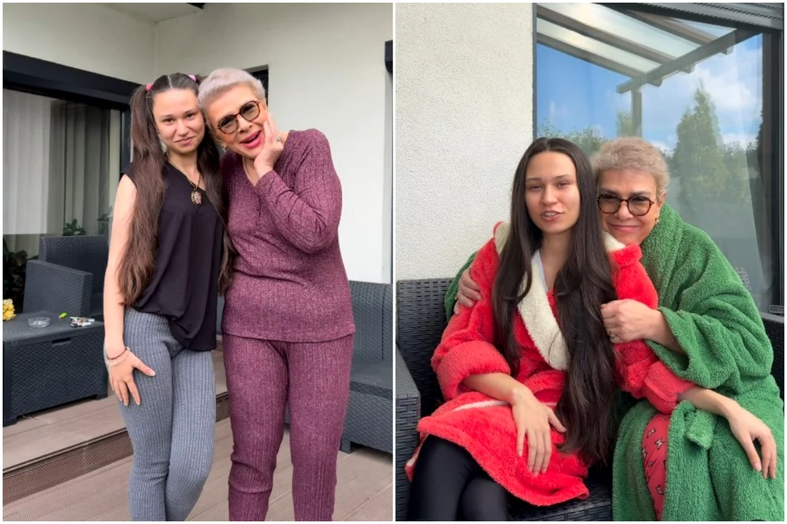 Teo Trandafir și fiica ei, Maia. Foto: Instagram