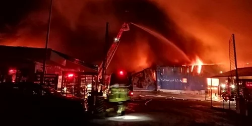 Incendiu Frigoglass FOTO Opiniatimisoarei.ro