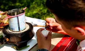 Ouă încondeiate pentru Paști Foto Muzeul Astra jpg