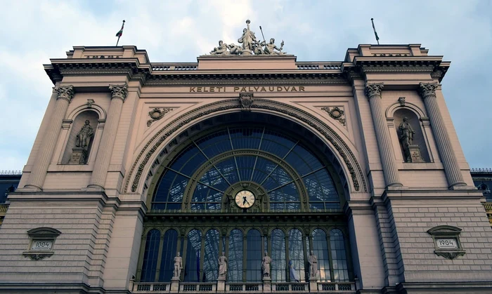Gara Keleti se află la Budapesta / foto: Pixabay
