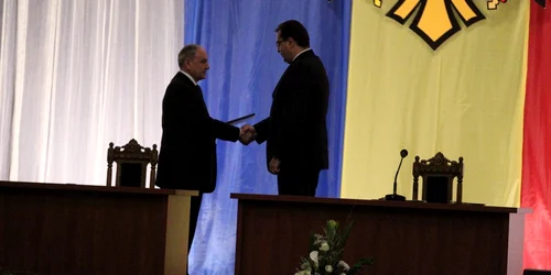 Ceremonia de învestire a lui Nicolae Timofti, noul președinte al Republicii Moldova