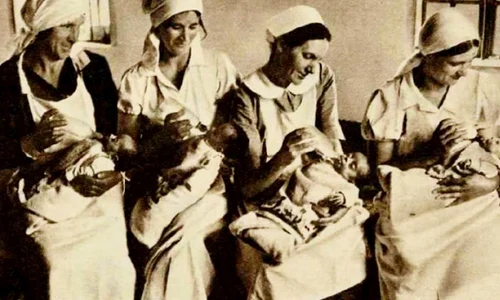Povestea care a inlacrimat Romania in urma cu 80 de ani! Cum au fost “arestati” patru bebelusi gemeni nascuti de o mama eroina jpeg