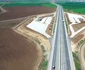 Nodul rutier Poiana de pe A4 Agigea-Ovidiu - unic în România singurul giratoriu suspendat peste o autostradă Sursa Facebook Asociaţia Pro Infrastructură