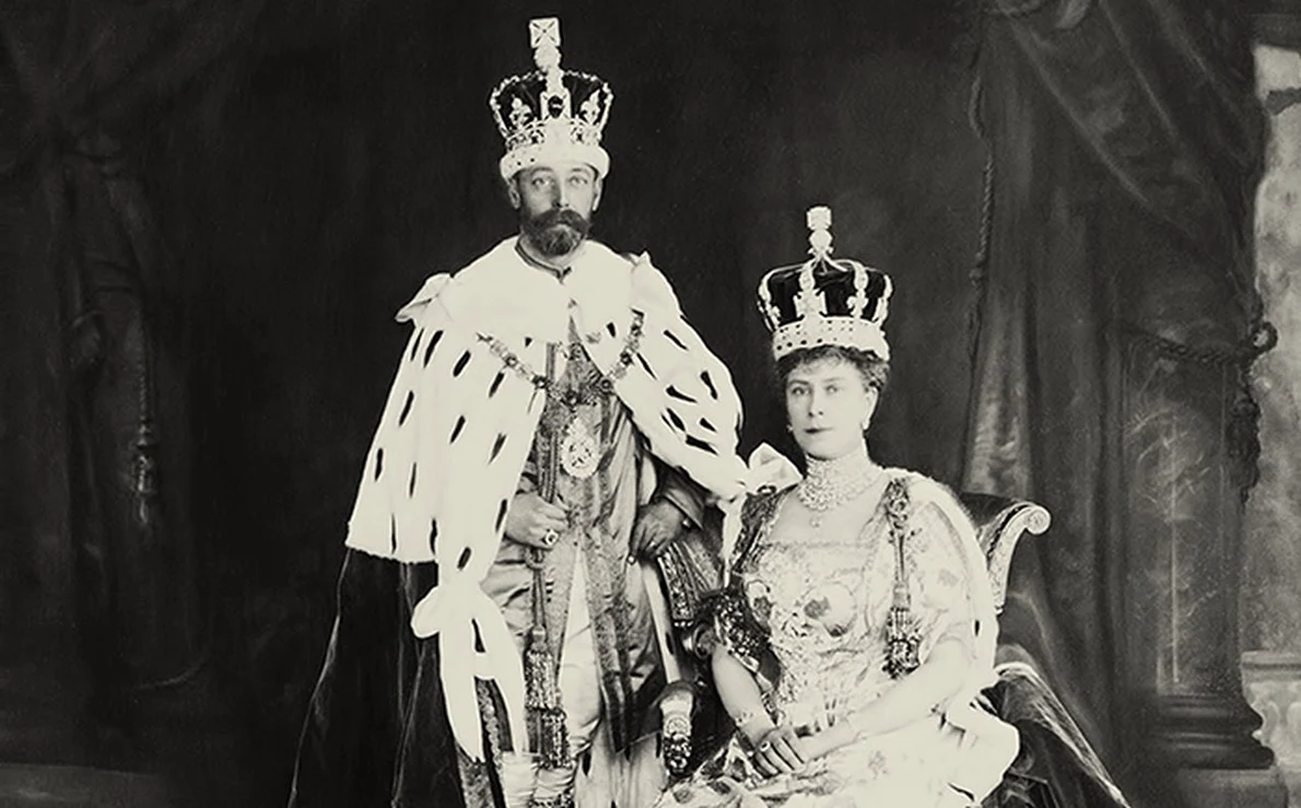 Încoronarea regelui George al V-lea și a reginei Mary, în 1911 (foto: Wikimedia Commons)