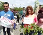 Miting pentru salvarea spaţiului verde la Constanţa