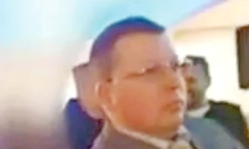 Comisarul şef Gheorghe Irimescu, într o altă imagine de la petrecere jpeg