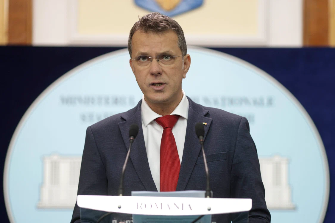 Ionuț Moșteanu, ministrul Apărării Naționale FOTO Inquam Photos/Octav Ganea