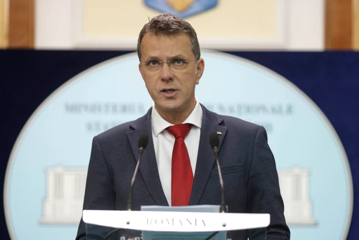 Ionuț Moșteanu, ministrul Apărării Naționale FOTO Inquam Photos/Octav Ganea