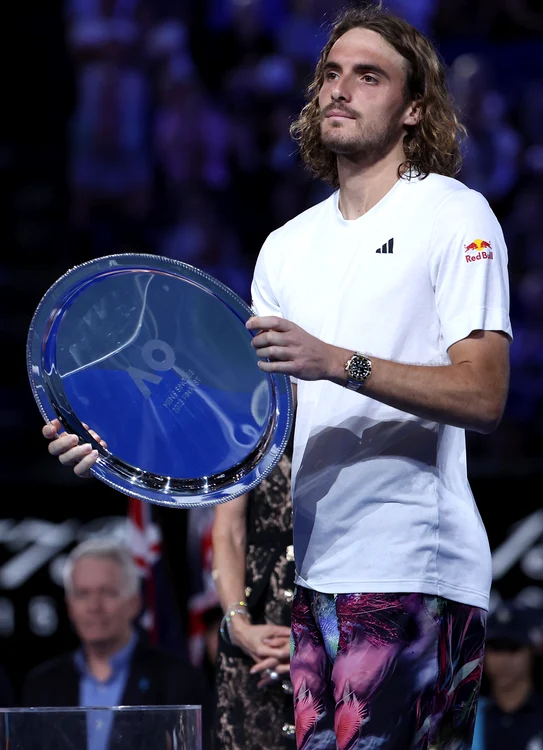 Stefanos Tsitsipas, mult talent și mult bun-simț. Foto Getty Images