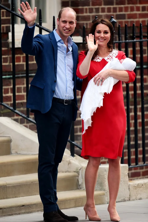 The Duke & Duchess Of Cambridge Depart The Lindo Wing With Their New Son jpeg