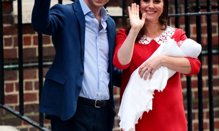 The Duke & Duchess Of Cambridge Depart The Lindo Wing With Their New Son jpeg