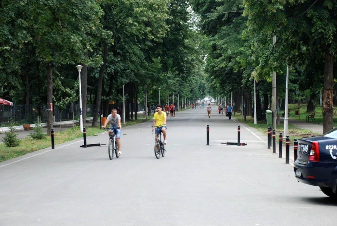 Parcul arată mult mai bine, după finalizarea lucrărilor  FOTO Florentin Coman