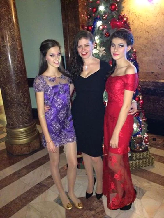 Rita Mureşan şi fiicele