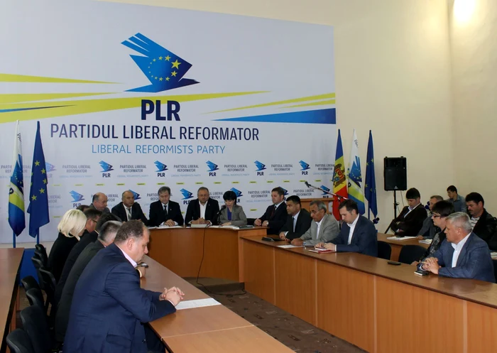 Conducerea Partidului Liberal-Reformator din Republica Moldova. Foto Adevărul Moldova