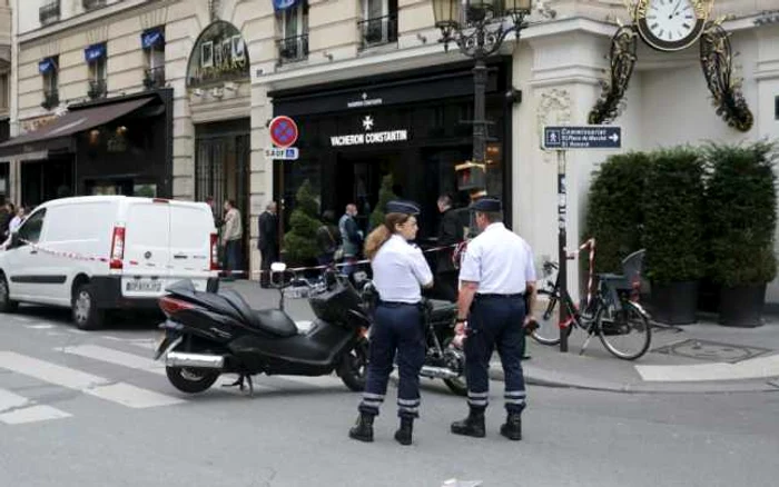 Magazinul de bijuterii Vacheron Constantin din Paris a fost jefuit la 4 octombrie FOTO francetvinfo.fr