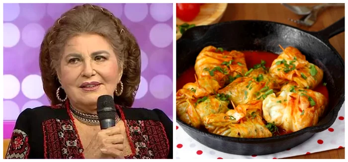 Sarmelele cu pește sunt preferatele Irinei Loghin / foto: click